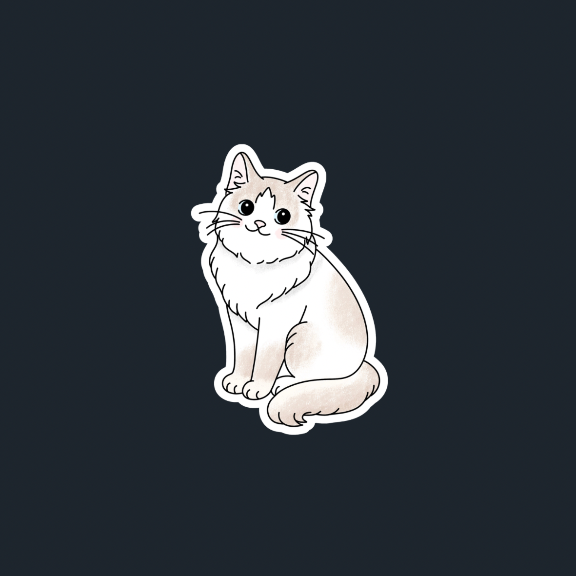 Sticker 7: Ragdoll