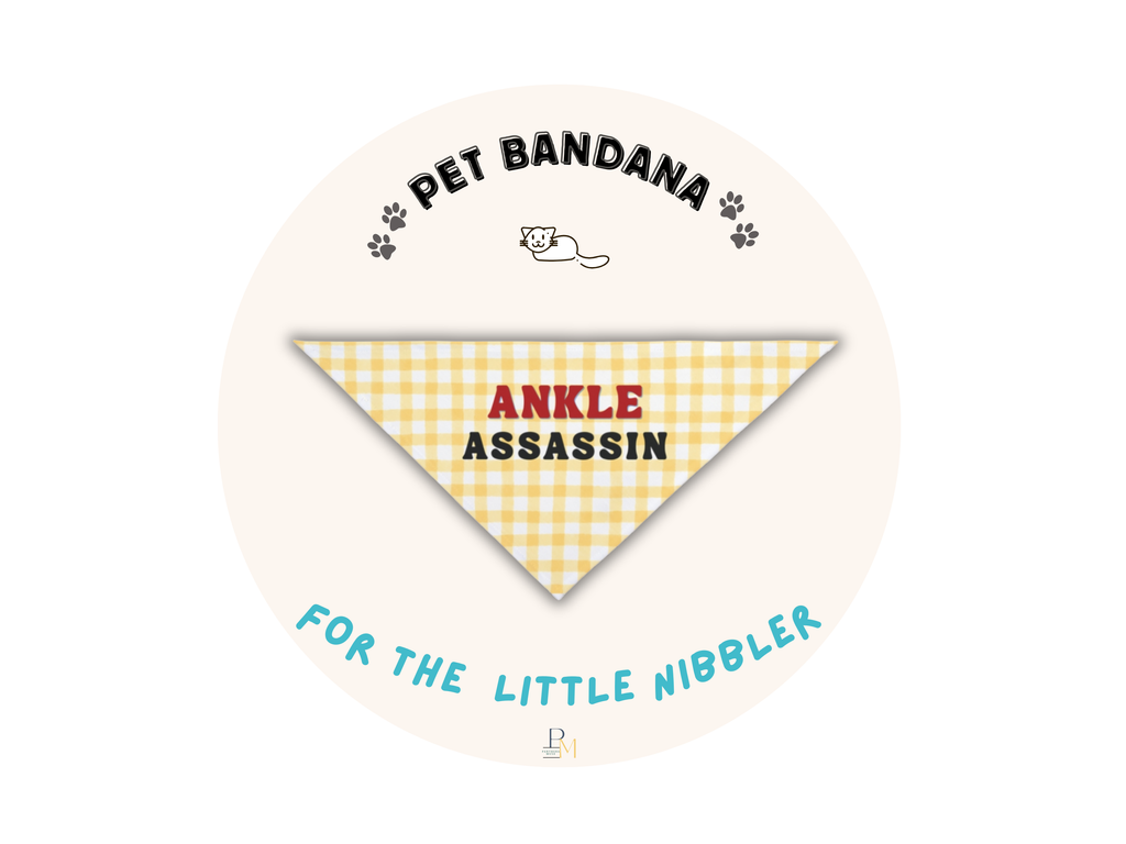 Ankle Assassin Pet Bandana