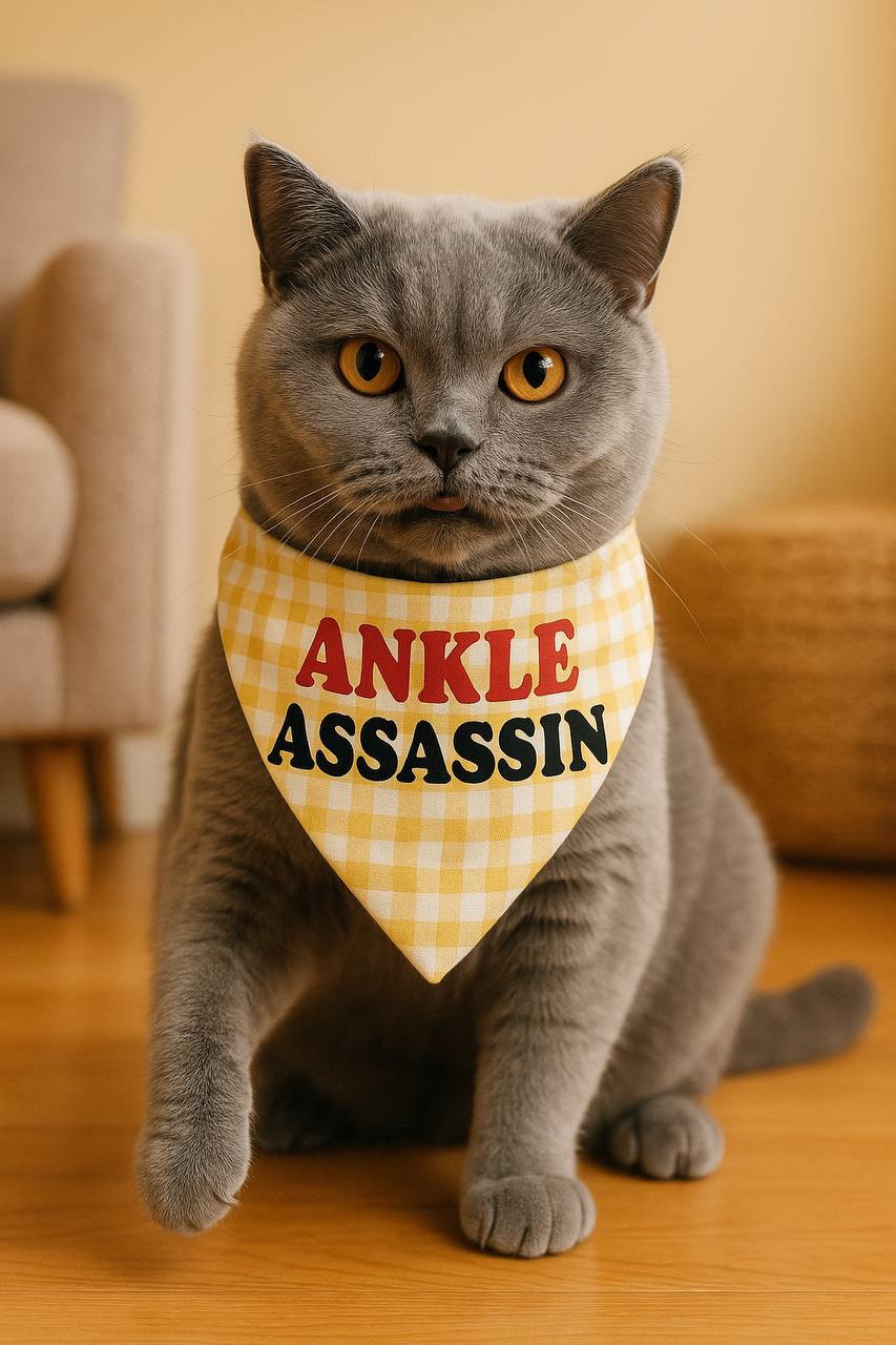 Ankle Assassin Pet Bandana