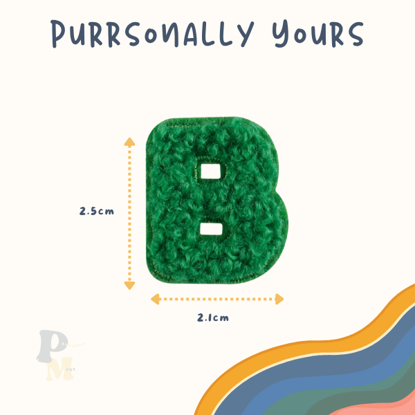 Purrsonally Yours - Customise Self-Adhesive Name Patches for Modular World