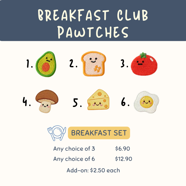 Breakfast Club - New Self-Adhesive Patches for Modular World