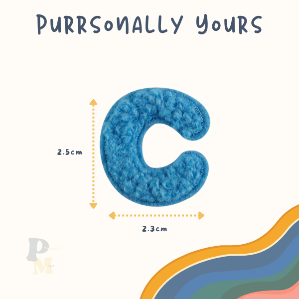 Purrsonally Yours - Customise Self-Adhesive Name Patches for Modular World