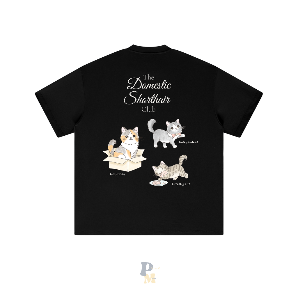 The Domestic Shorthair Club (Black)