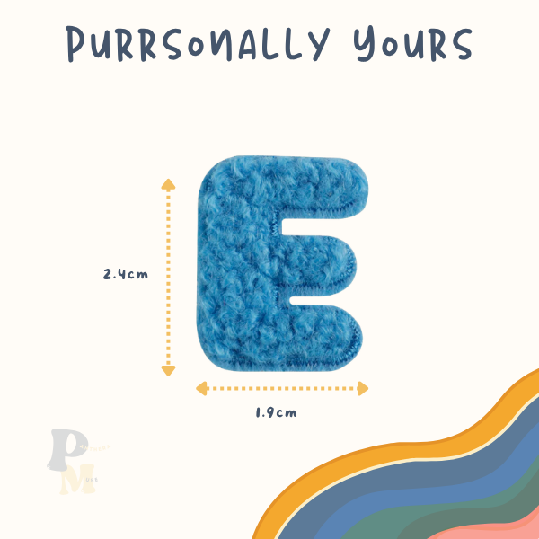 Purrsonally Yours - Customise Self-Adhesive Name Patches for Modular World