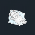 Sticker 3: BSH Lying on Cushion