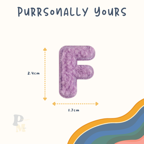 Purrsonally Yours - Customise Self-Adhesive Name Patches for Modular World