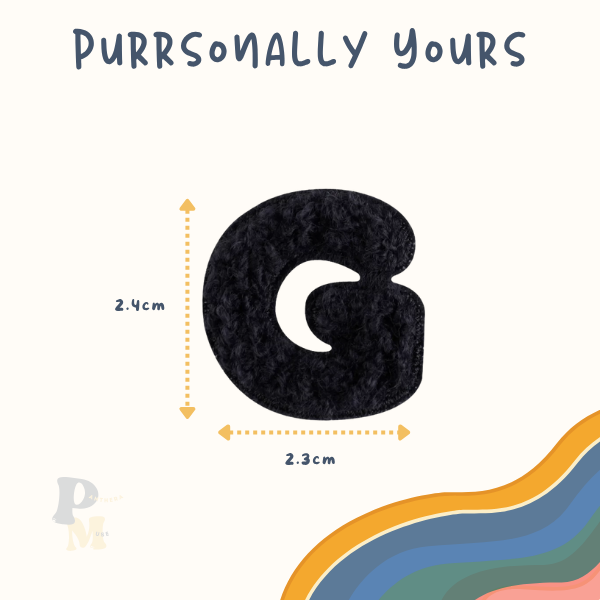 Purrsonally Yours - Customise Self-Adhesive Name Patches for Modular World