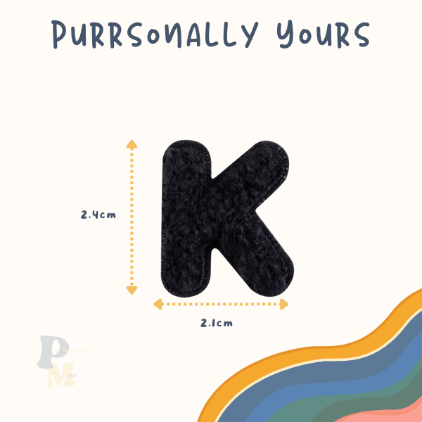 Purrsonally Yours - Customise Self-Adhesive Name Patches for Modular World