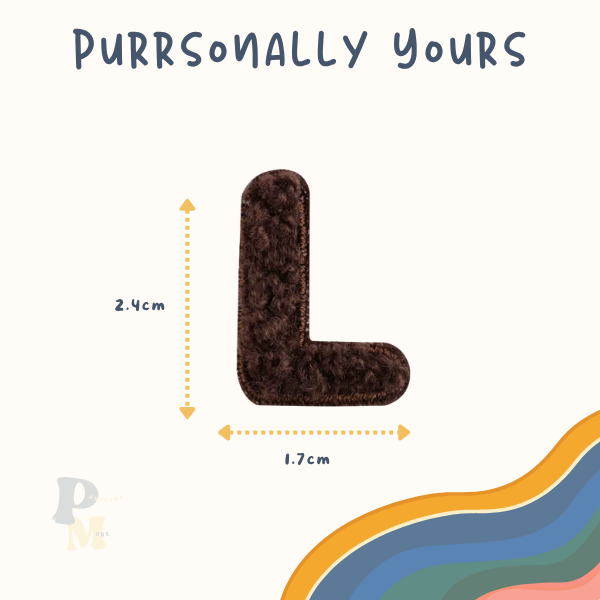 Purrsonally Yours - Customise Self-Adhesive Name Patches for Modular World