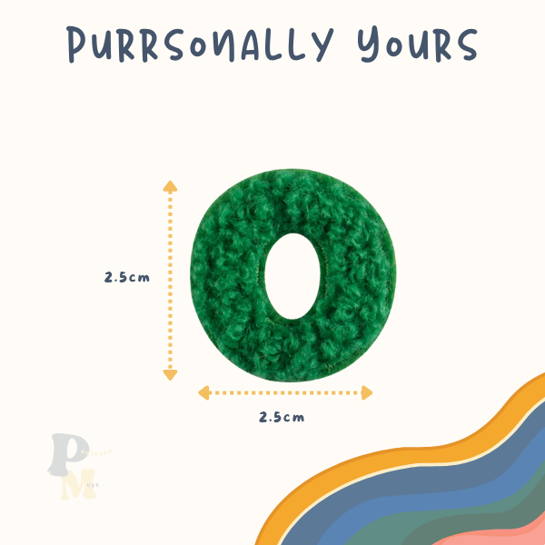 Purrsonally Yours - Customise Self-Adhesive Name Patches for Modular World