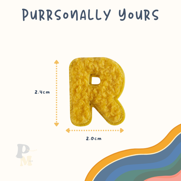 Purrsonally Yours - Customise Self-Adhesive Name Patches for Modular World