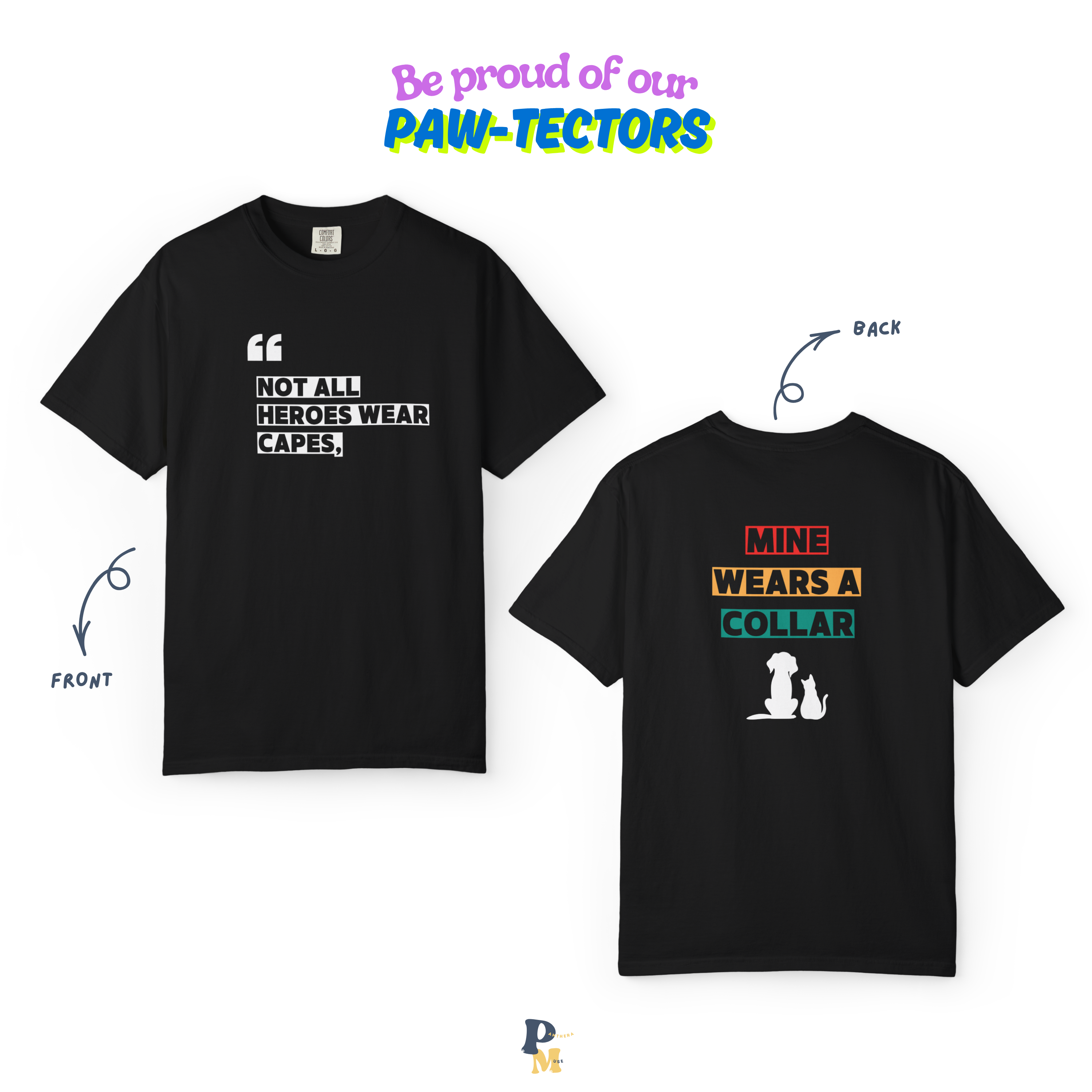 Cape and Collars Super Hero Tee