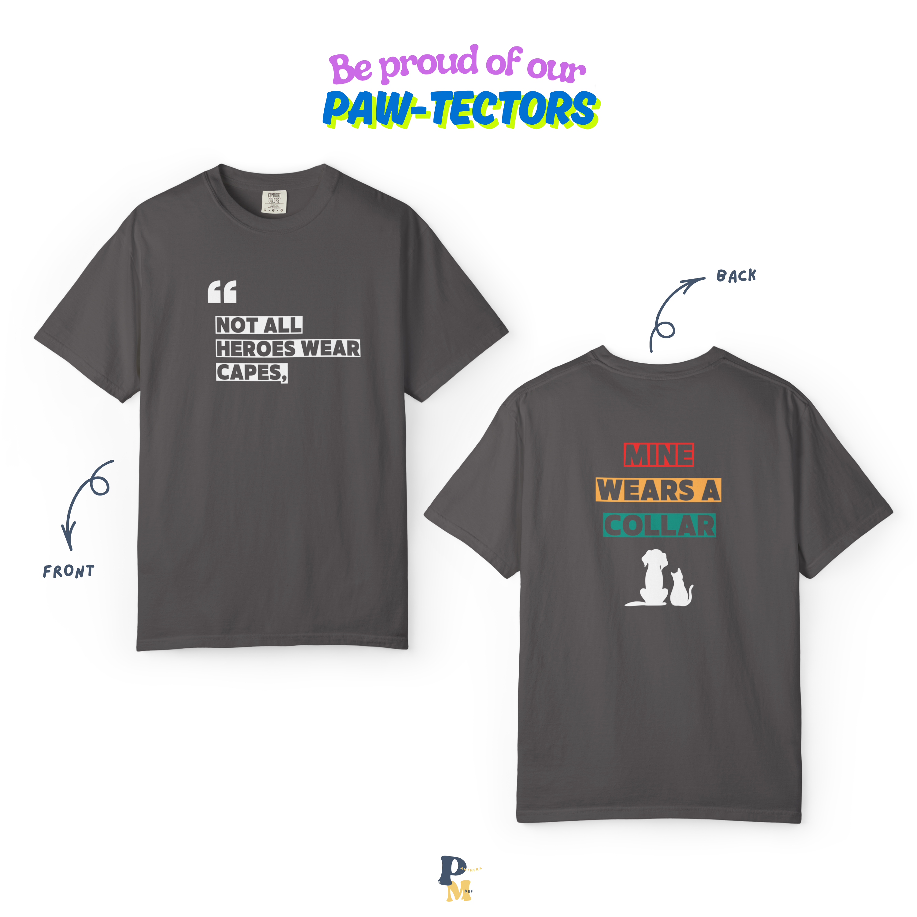 Cape and Collars Super Hero Tee