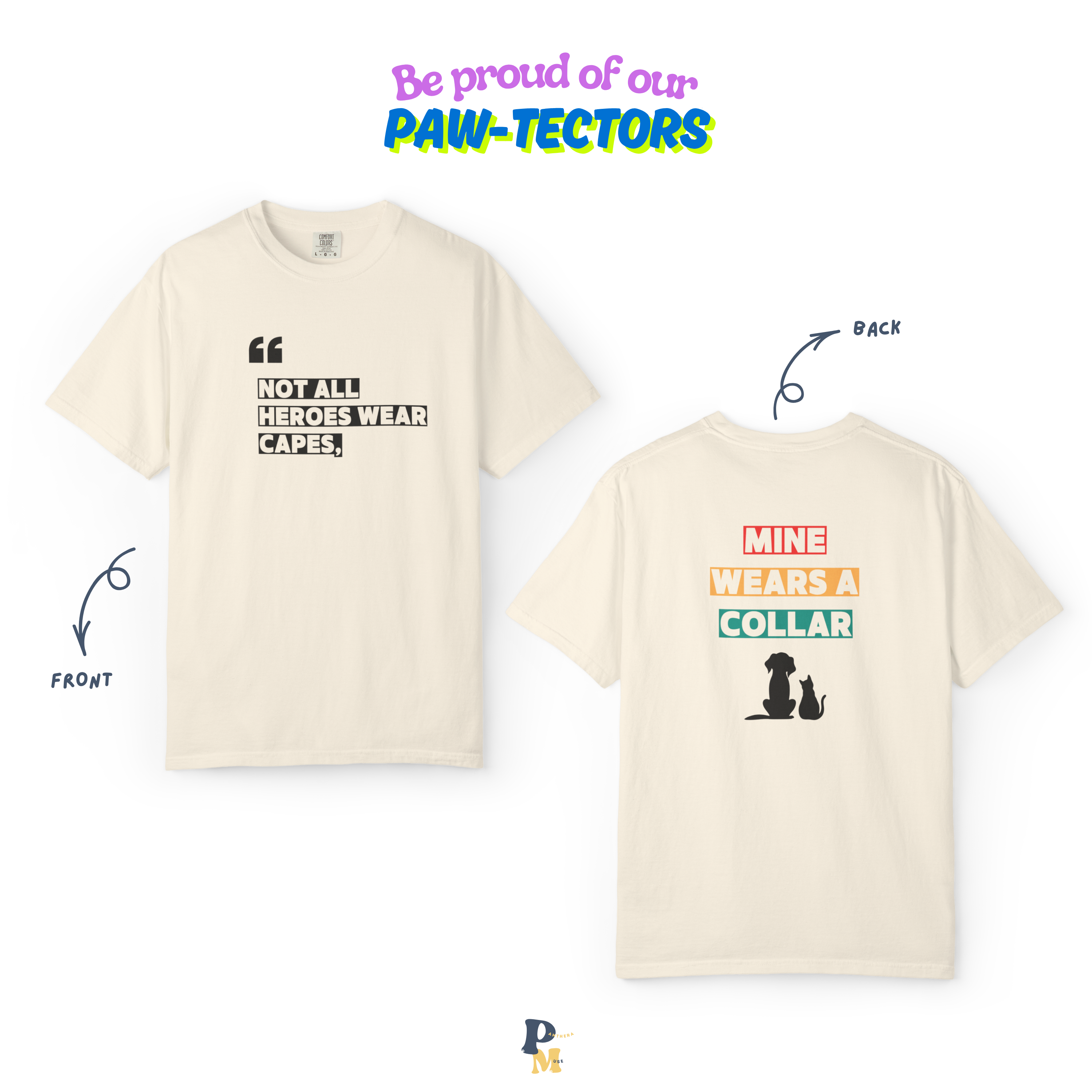 Cape and Collars Super Hero Tee