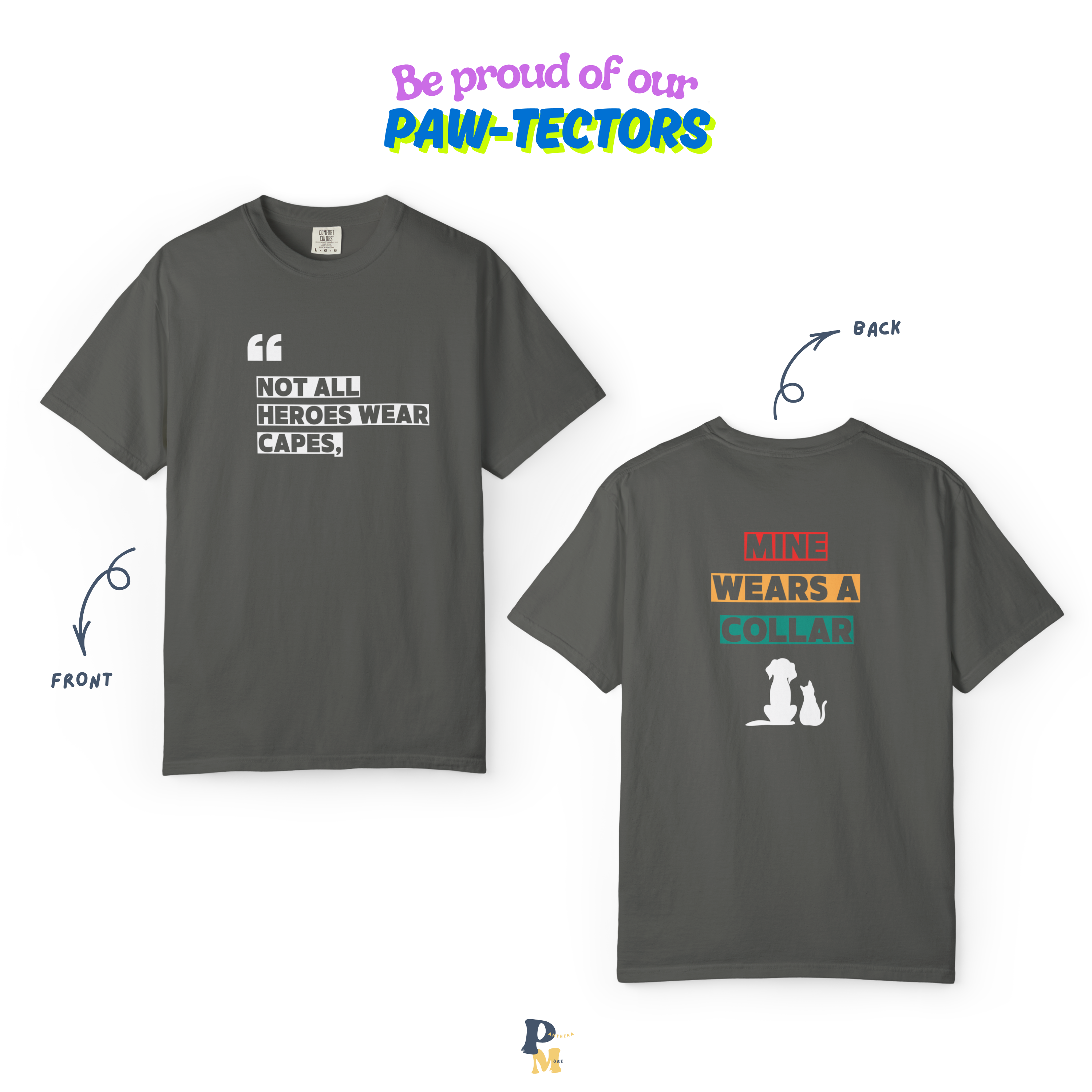 Cape and Collars Super Hero Tee