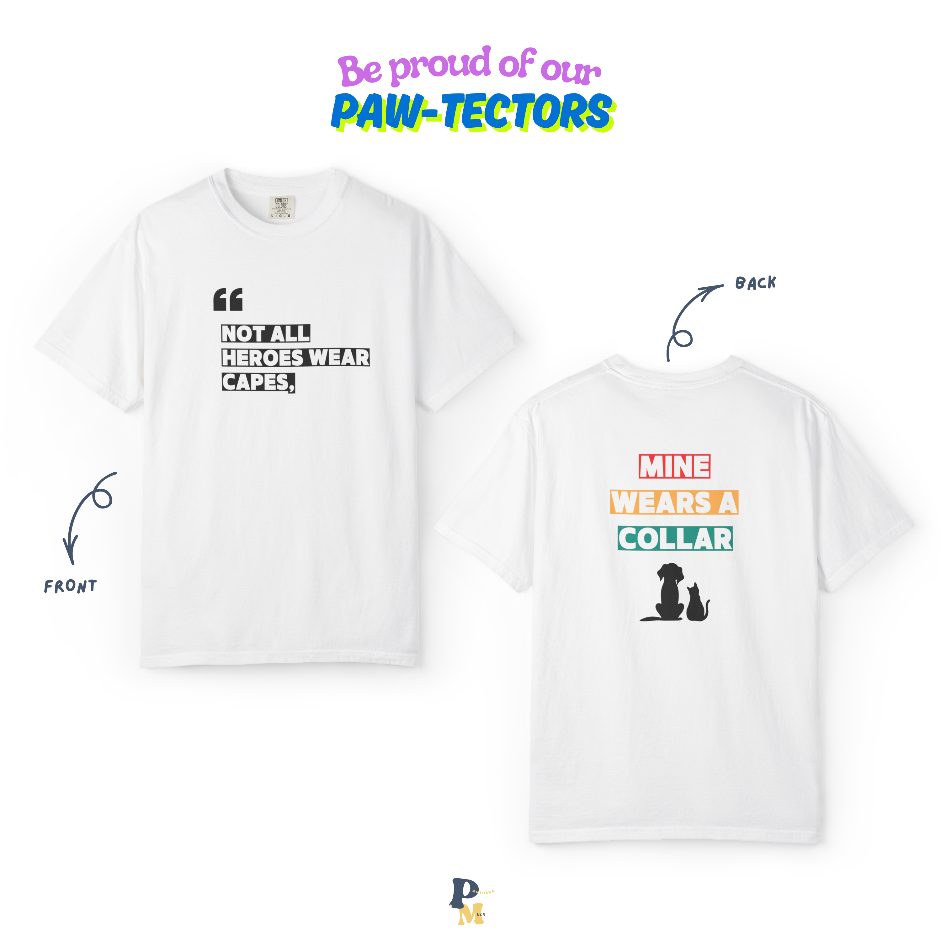 Cape and Collars Super Hero Tee