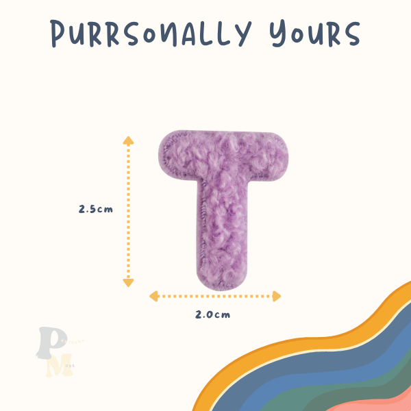 Purrsonally Yours - Customise Self-Adhesive Name Patches for Modular World