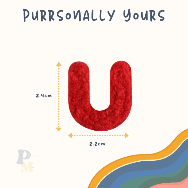 Purrsonally Yours - Customise Self-Adhesive Name Patches for Modular World