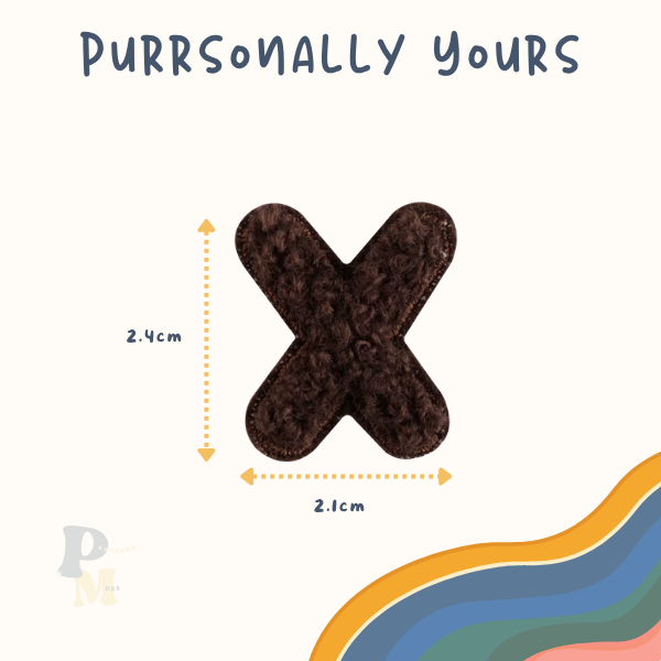 Purrsonally Yours - Customise Self-Adhesive Name Patches for Modular World