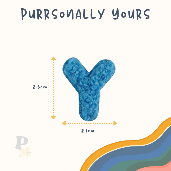 Purrsonally Yours - Customise Self-Adhesive Name Patches for Modular World